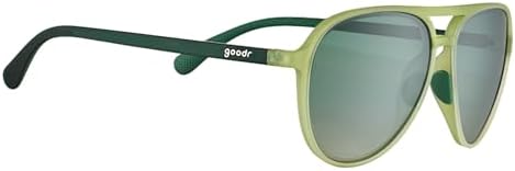goodr Polarized Aviator Sunglasses, Large Sized (Mach G), UV400 Protection, No Slip, No Bounce