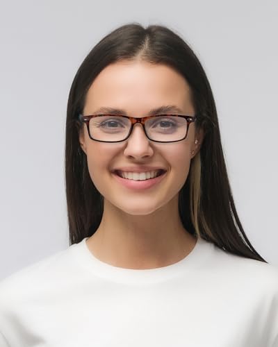 Image of LADEESSE 5-Pack Reading Glasses for Women - Blue Light Blocking Readers for Computer Eye Strain Anti-Glare Men Woman Reader Eyeglasses /W Spring Hinge Bluelight Glass Eyes Protection(Mix Color, 2.0)