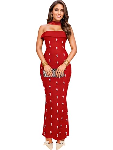 Image of Figdaw Elegant Long Prom Dresses Sexy Evening Gowns for Women Formal Events 2025