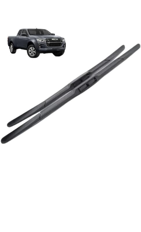 Image of AWB Front Hybrid Wiper Blades Compatible with Isuzu D Max (Pack of 2)
