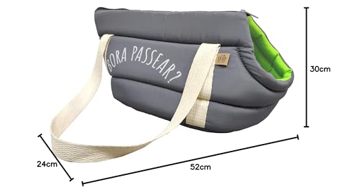 Fábrica Pet Bolsa Aberta Neon Verde, Grande