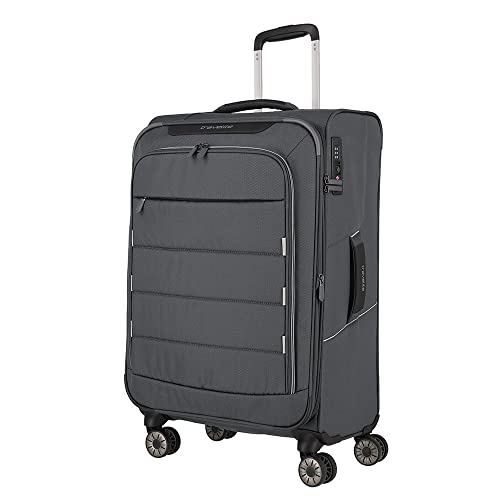 TRAVELITE SKAII Trolley M Exp., 4 W, Anthrazit/Grau, Anthrazit, Talla única, Koffer
