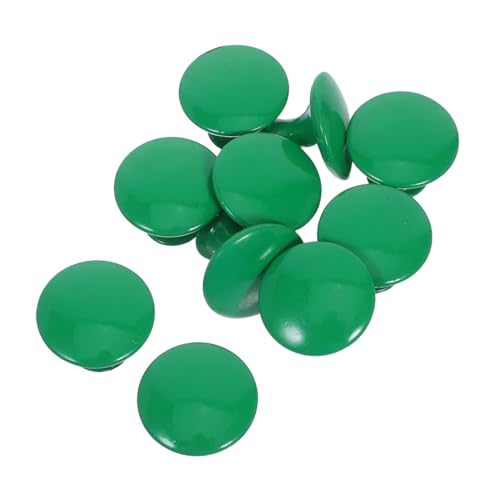 Hoement 10 Piezas Manijas de Aleación de Zinc Retro para Muebles Tiradores de Cajón y Armario con Agujero Único para Cocina y Ropero