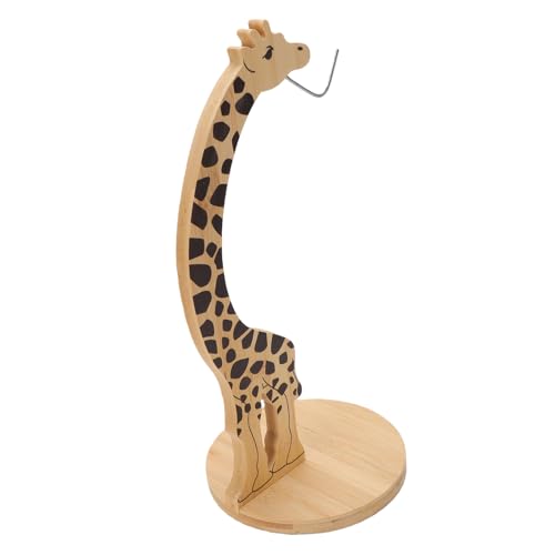 Soporte para plátanos de madera decorativo para organizar encimeras 6