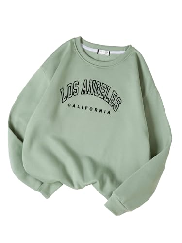 Image of The SV Style Los Angeles California Printed Oversized Baggy Sweatshirt