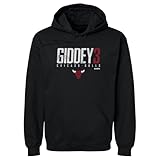 500 LEVEL Josh Giddey Chicago Bulls Men's Hoodie Sweatshirt - Josh Giddey Chicago Bulls Elite WHT (Black, Medium)