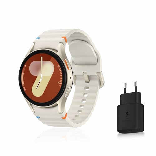 Samsung Galaxy Watch7, Montre Connectée, Suivi de Santé, Suivi de Sport, 40mm, Bluetooth, Crème,...