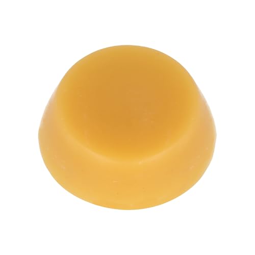 The Beadsmith Wax Thread Conditioner – 0.4 Oz Button, 100% Beeswax, Natural Cord Strengthener for Craft & Sewing Supplies