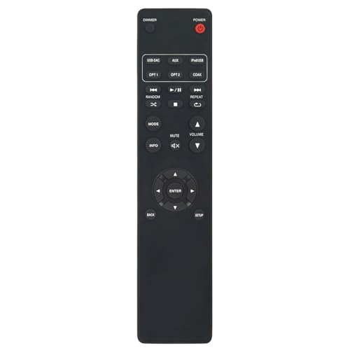 Télécommande compatible Marantz HD-DAC1 RC001HD - Remplacement sélecteur audio DAC