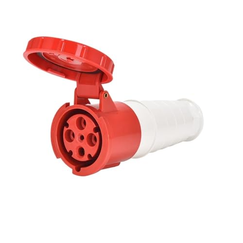 Connecteur de prise étanche industriel 63A IP67 triphasé 4 broches mâle femelle pour chantier