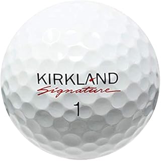 Kirkland Signature Golf Ball Mix - 12 Near Mint Quality Used Kirkland Golf Balls (AAAA Signature Ksig 3-Piece 4-Piece Golfballs), White, One Size (12GNBX-Kirkland-2), 12 count (Pack of 1)