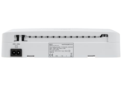 Homematic IP Smart Home Fu&szlig;bodenheizungscontroller - 12 Kan&auml;le, motorisch, Digitale Steuerung Fu&szlig;bodenheizung mit oder ohne App, Energie sparen, 153621A0
