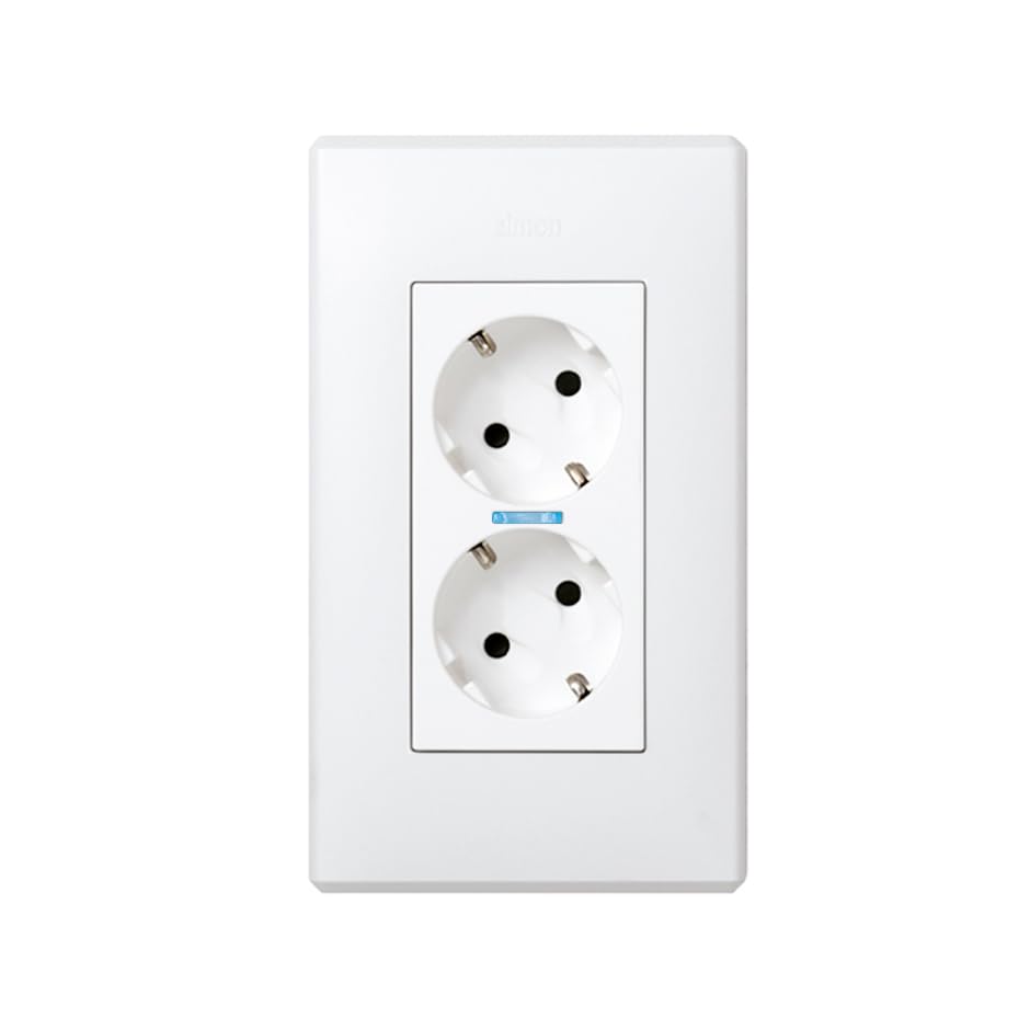 Boîtier double module alu pour fixer vos prises sans encastrer le mur - 2