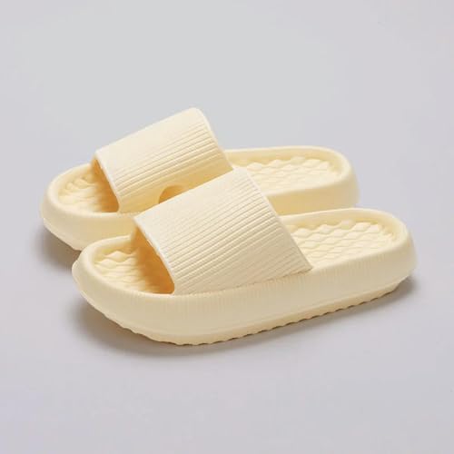 ERWOQ ​​- Zapatillas de Verano Suaves con Forma de Nube para Mujer, cómodas y Gruesas, para baño y casa