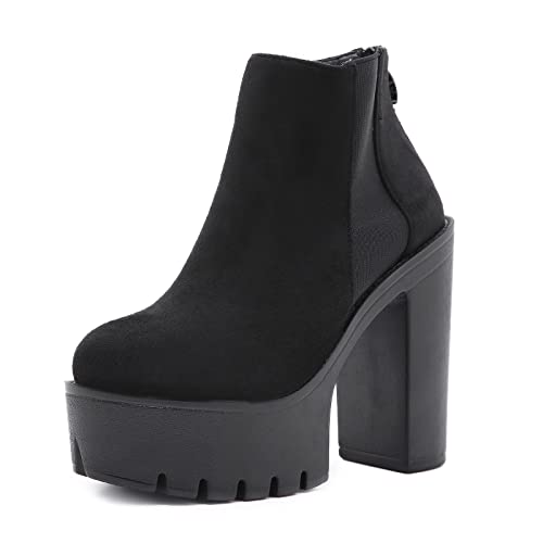 Bottines noires à talons hauts pour femme : affirmez votre style avec audace