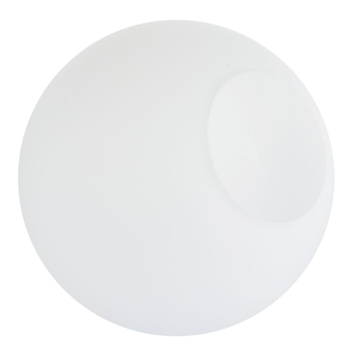 Anneome Paralume in Vetro Smerigliato Rotondo per Lampade Sospensione Sfera di Ricambio Facile da Installare per Soggiorno e Camera da Letto