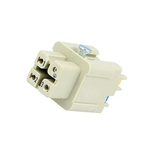 Connecteur HAN femelle 4 broches 10A raccordement sans outil