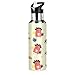 Mnsruu Simpatico Pappagallo Tucano Uccello Borraccia Termica con Cannuccia Sportiva, Bottiglia Acqua in Acciaio Inox Isolato 600ML Senza BPA per Bevande Calde e Fredde per Bambini Scuola