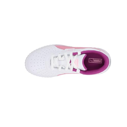PUMA Kids Girls Cali Rose Perforated Lace Up Sneakers Shoes Casual - White4