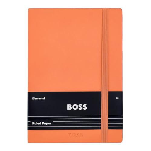 BOSS A5 Notizbuch Pastel Classic Light Orange