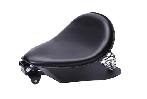 Asiento de motocicleta para rutas largas en Virago XV con soporte de resorte