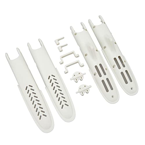 Lybunair 10Pcs RC Airplane Motor Seat Bracket Spare Parts Kit - Motor Base, Bracket Group, Shell Receiver Housing for XK X450, White