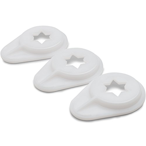 Rosette Star Cap for Stoelting F231 Soft Serve Machine (3 Pack) - 232741-F3