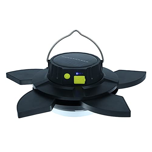 Lampe de camping solaire LED lanterne de secours portable et lampe de cour HUIOP