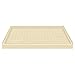 Transolid F6030R-05 60" x 30" Solid Surface Right-Hand Shower Base in Almond