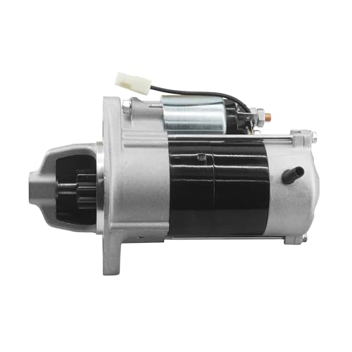 Ovabeyna Arrancador 1G023-63010 compatible con Kubota D722 D782 18 20 21 Series 1996-2013 Motor diésel de repuesto para 1G02363010, 1G02363011, 6798031151, 228000591005910. , 22800 005911, SND0338
