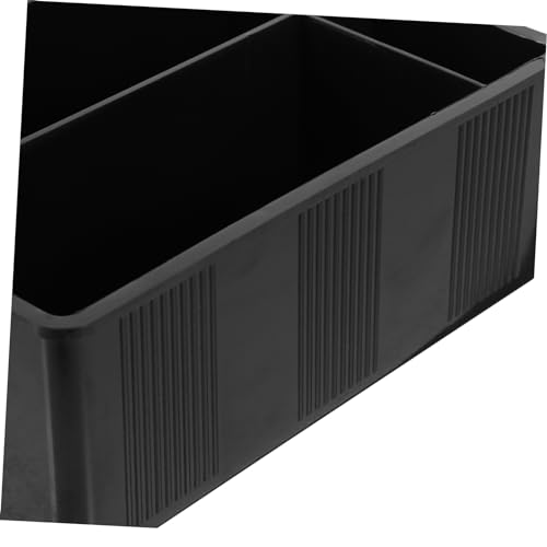 Uonlytech Portable Cash Drawer Tray with Multi Money Organizer Stable Replacement Storage Box for Coins and Bills Vertical Desktop Till for Office School and Business Use Black Design
