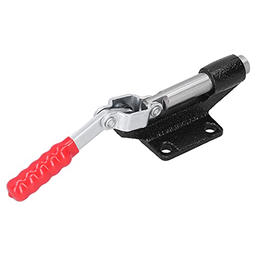 Horizontal Toggle Clamp, Welding Toggle Clamp Horizontal Fixture Stroke Push Pull CNC Quick Release Hand Tool GH 304 EM for Welding, Toggle Clamps