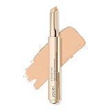 Jouer Essential High Coverage Concealer Pen - Under Eye Concealer for Dark Circles - Brightening Makeup for Eye Circles - Color Corrector Eye Primer with Hyaluronic Acid and Vitamin E
