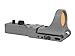 C-MORE Systems SlideRide Red Dot Sight with Standard Switch, Gray, 12 MOA