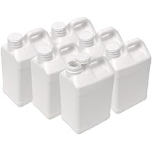 2.5 Gallon Plastic F-Style Jug, Pack of 6