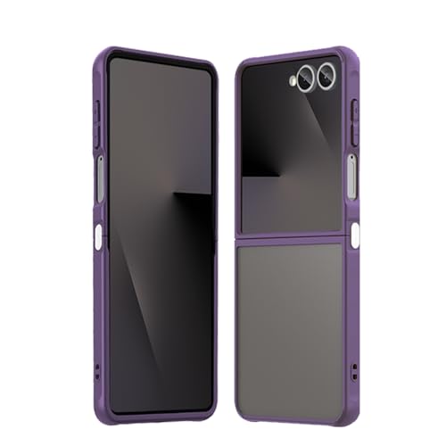 For Galaxy Z Flip7 P[X Mosasa Jo[ }bg  TPU+PC Yی ^ wh~ h~ Sی y SʕیJo[ (p[v)