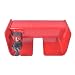 Cargo Door Lock, Heavy Duty Cargo Door Lock for Semi Trucks & Containers - Keyed Security Lock, Tamper-Resistant Design, Fits Vertical Bars 9.75”-16” Apart, Red Powder Coated Finish Mustrod