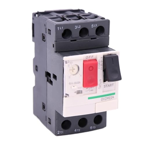 GV2ME04 disjoncteur de moteur 3P 0,4-0,63A thermique magnétique à vis