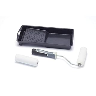 Harris 103022251 Ultimate Woodwork Stain & Varnish Roller Set 4in