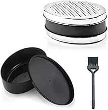 Grater, Cheese Graters with Food Container and Lid Double Size Container, Grinder Grater for Ginger Stainless Steel Grater Box for Chocolate Lemon Vegetables