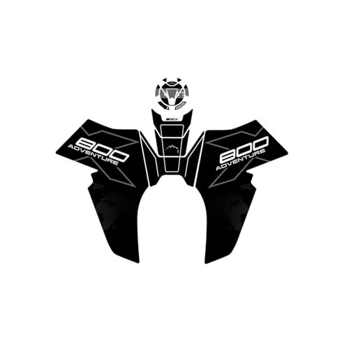 Autocollant réservoir moto anti-rayures grip protection caoutchouc 800X