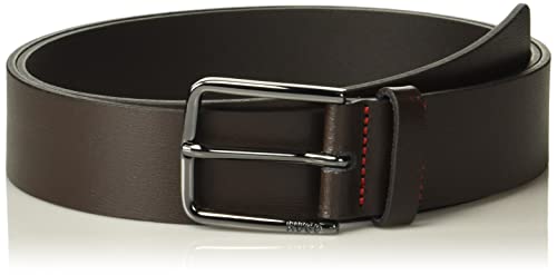 HUGO Men's Gerik Grainy Leather Casual Belt