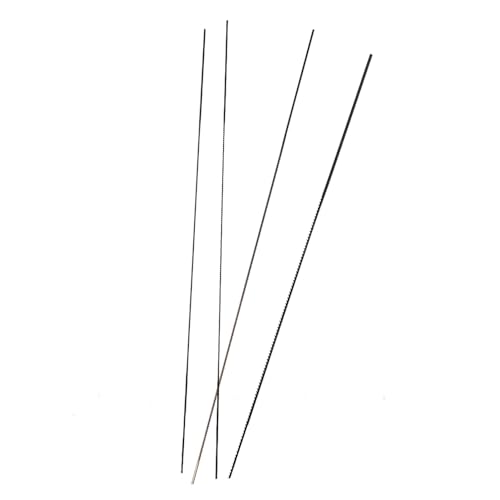 Hartstahl Sägeblätter Fein- und Rauzahn 144 Stück für Holzarbeiten Modellbau Handwerk DIY Präzisionsschnitt Holzverarbeitung