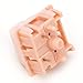 WS Mechanical Keyboard Switches 5 Pins PCB Mount Lubed Linear Switches Pink (35pcs)