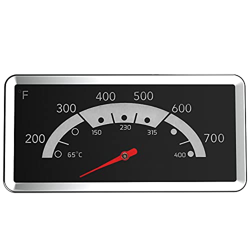 Image of SafBbcue 3.6 inch Grill Thermometers Gauge for Nexgrill 720-0882A 720-0830A 720-0898 Kenmore 119.16144210 146.23673310 148.23683310 139.34172410 Kitchen Aid 720-0830A Grill lid Thermometer
