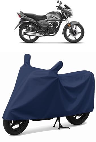 Image of CoverRide Heavy Duty Waterproof Scooty & Bike Cover for Honda Cb Shine 125 - UV Resistant, Dustproof & Rain Protection, All-Weather Outdoor Cover for Bikes & Scooty with Buckle Straps