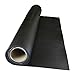 Rubber Sheet, Hypalon, Rubber Width 24 in, Rubber Length 12 in, Rubber Thickness 1/4 in, Black, 60A