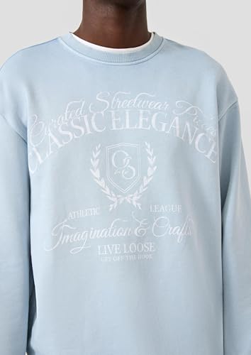 Sweat-shirt avec imprimé devant homme fini les pulls ternes et inconfortables