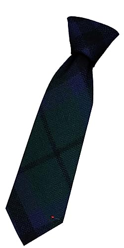 Cravate en laine Écosse garçon Marshall Modern motif tartan authentique I LUV LTD