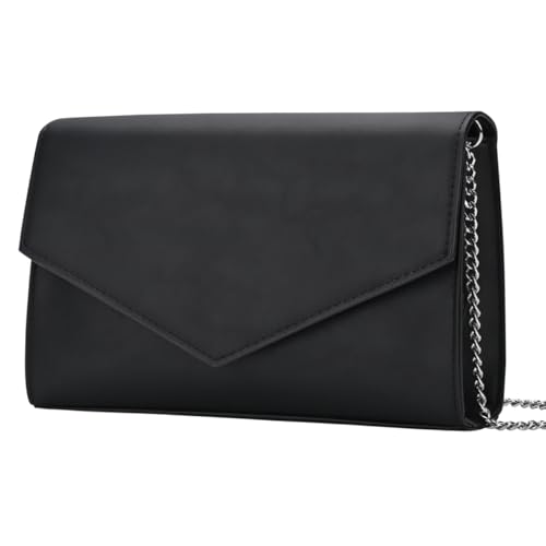 Image of GM LIKKIE Clutch Purses for Women, Evening Crossbody Envelope Handbags | GM LIKKIE Small Faux Leather Shoulder Bag for party, wedding, cocktail and formal date night occasions